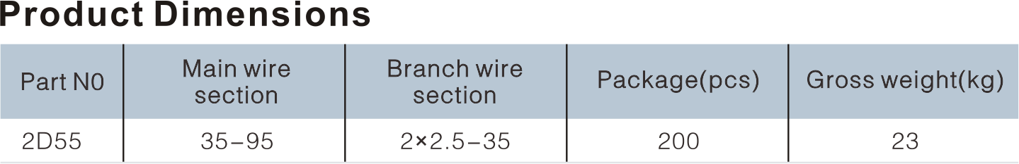 2D55 lnsulation Piercing Connector