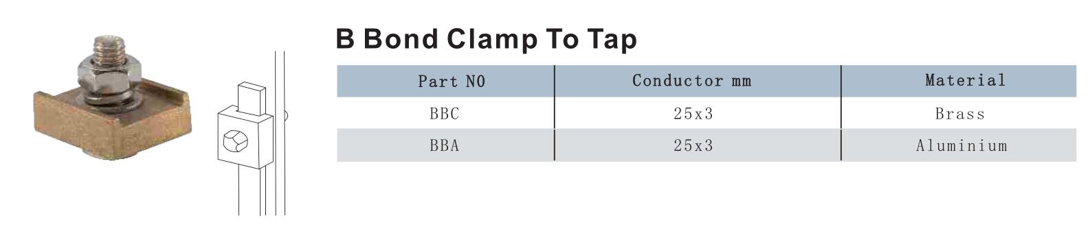 B Bond Clamp To Tap 