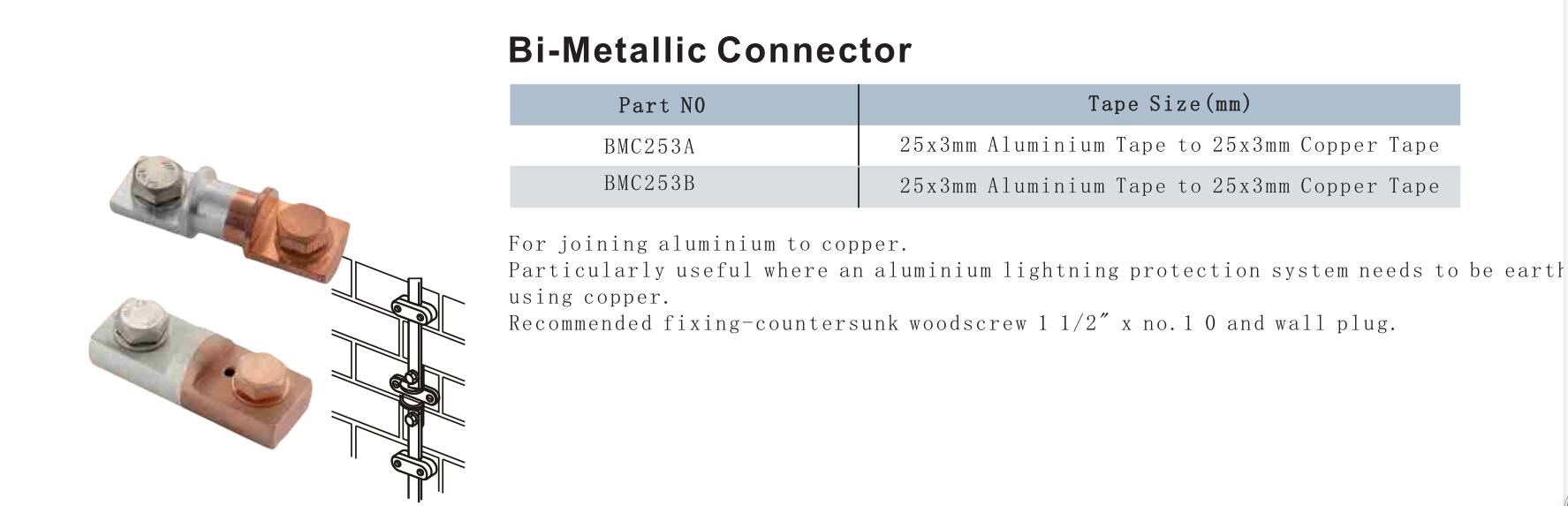 Bi -Metallic Connector 